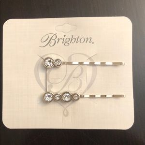 Brighton Infinity Sparkle Bobby Pin Set